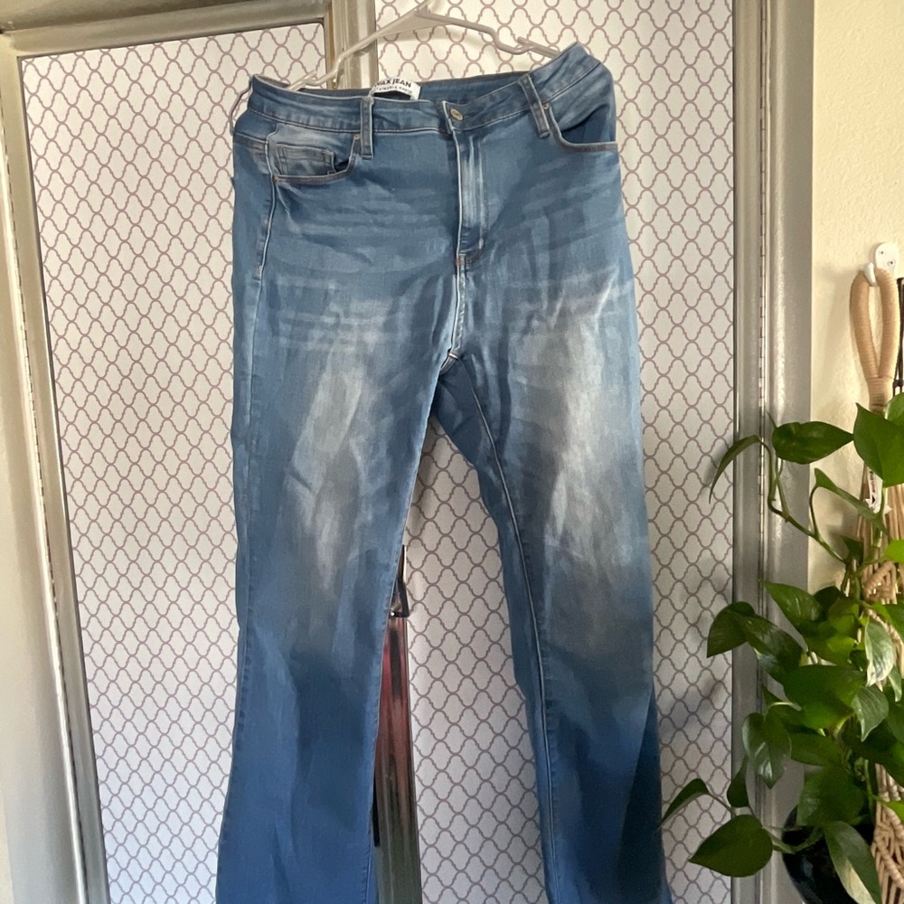 Straight leg women’s jeans